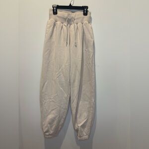 Nike Women’s Beige Jogger Sweatpants